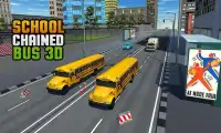 Chained School Bus simulatore 3d Screen Shot 0