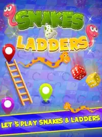 Yılanlar ve Merdivenler - Masa Oyunu Screen Shot 0