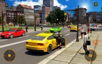 City Taxi Car Tour - Taxi Game Screen Shot 10