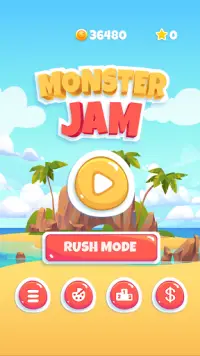 Monster Jam : Merge Puzzle Screen Shot 0
