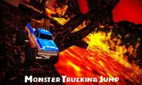 Monster Truck Lava Floor Screen Shot 2