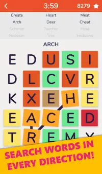 Word Find : Hidden Words Screen Shot 1