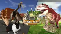 Rabbit Vs Dinosaure Hunter free Screen Shot 1