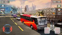 trò chơi lái xe buýt hạng nặng Screen Shot 1