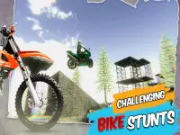 Bike Stunt Rider Simulator: Stunt Bike Spiele 2021 Screen Shot 6