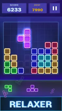 Glow Puzzle Block - jeu classi Screen Shot 0