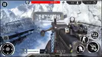 Winter Battlefield Shootout: Schiessspiele Screen Shot 0
