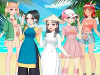 Vietnamese Anime Girls - Vietnam Fashion Screen Shot 14