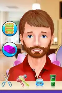 Barba jogos de salão meninas Screen Shot 1