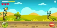 Angry Yellow Bird Game Screen Shot 1