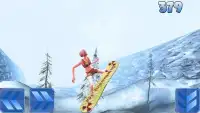 Snowboard स्टंट पाइप Screen Shot 2