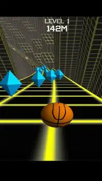 Basketball Balance Ball 3D Screen Shot 0