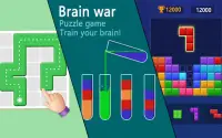 Brain War-Puzzle-Spiel Screen Shot 16