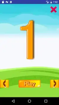 0 to 100 numbers for kids Screen Shot 1