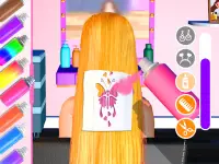 Hair Salon Makeover Girl Games Screen Shot 0