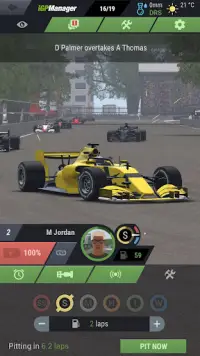 iGP Manager - 3D Racing Screen Shot 1