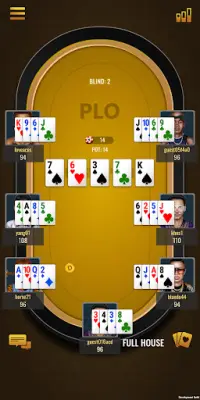Dangler Poker - Dealer Choice Screen Shot 3