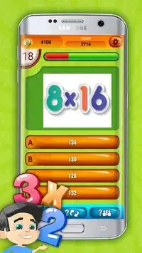 Juegos De Multiplicación Quiz Screen Shot 3