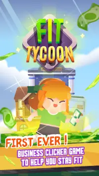 Fit Tycoon - idle clicker game Screen Shot 0