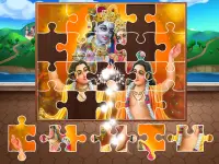 힌두교 신 로드 크리슈나 잔마슈타미 퍼즐 Screen Shot 4