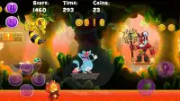 Oggy Adventure Temple Jungle Run 3d - Endless Run Screen Shot 3