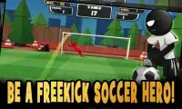 Stickman Freekick Soccer Hero Screen Shot 2