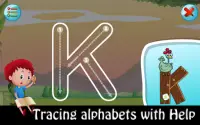 ABC learning and tracing with Phonic for kids Screen Shot 2