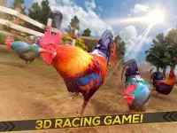 Wild Rooster Run - Frenzy Chicken Farm Race Screen Shot 6