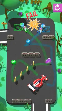 Pit Stop Repair Car: Simple, addictive puzzle game Screen Shot 1