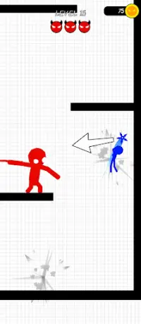 Stickman Hero: Teleport Fight Screen Shot 3