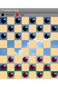 Checkers King Free For Tablet Screen Shot 1