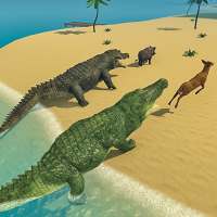 Crocodile Family Simulator Games 2021