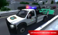 견인 트럭 운전 시뮬레이터 2017 : 긴급 구조 Screen Shot 0