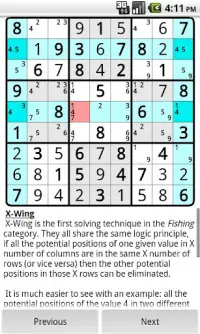 Sudoku Learning Screen Shot 1