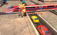 Indian City Train Driving Free Simulator Screen Shot 9