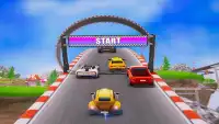 mini carrera de carreras de coches 2020 Juego Screen Shot 1