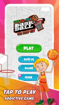 Dunk Ball: Shot The Hoop Basketball Hit Screen Shot 0