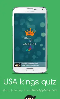 USA kings quiz Screen Shot 3
