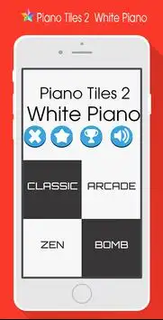 Piano Tiles 2  : White Piano Screen Shot 5
