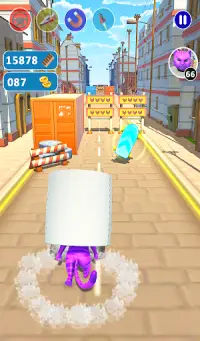 Cat Run Simulator 3d - Endless Cat Running Game Screen Shot 6