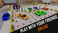 Modern Car Parking 3D: Online-Multiplayer Games Screen Shot 1