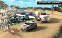 Offroad US Army Truck - Military Jeep Driver 2018 Screen Shot 8