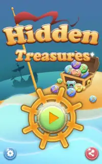 Hidden Treasure Match 3 Puzzle Screen Shot 4