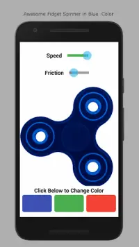 Fidget Spinner - iTech Vids Screen Shot 0