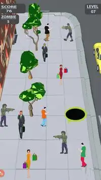 Hole for Zombies .io Screen Shot 0