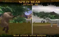 Bear 3D simulator -Wild Attack Screen Shot 7