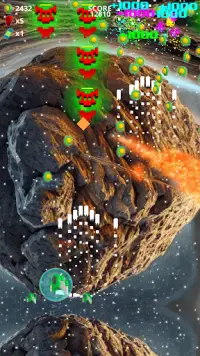Juegos de naves alienígenas Screen Shot 1