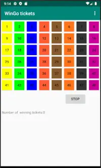 Wingo tickets Screen Shot 1