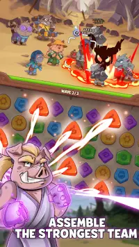 Heroes&Elements: Puzzle Match3 Screen Shot 4
