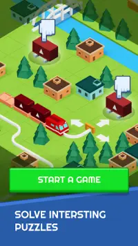 Train: a Railroad Connection Game Screen Shot 0